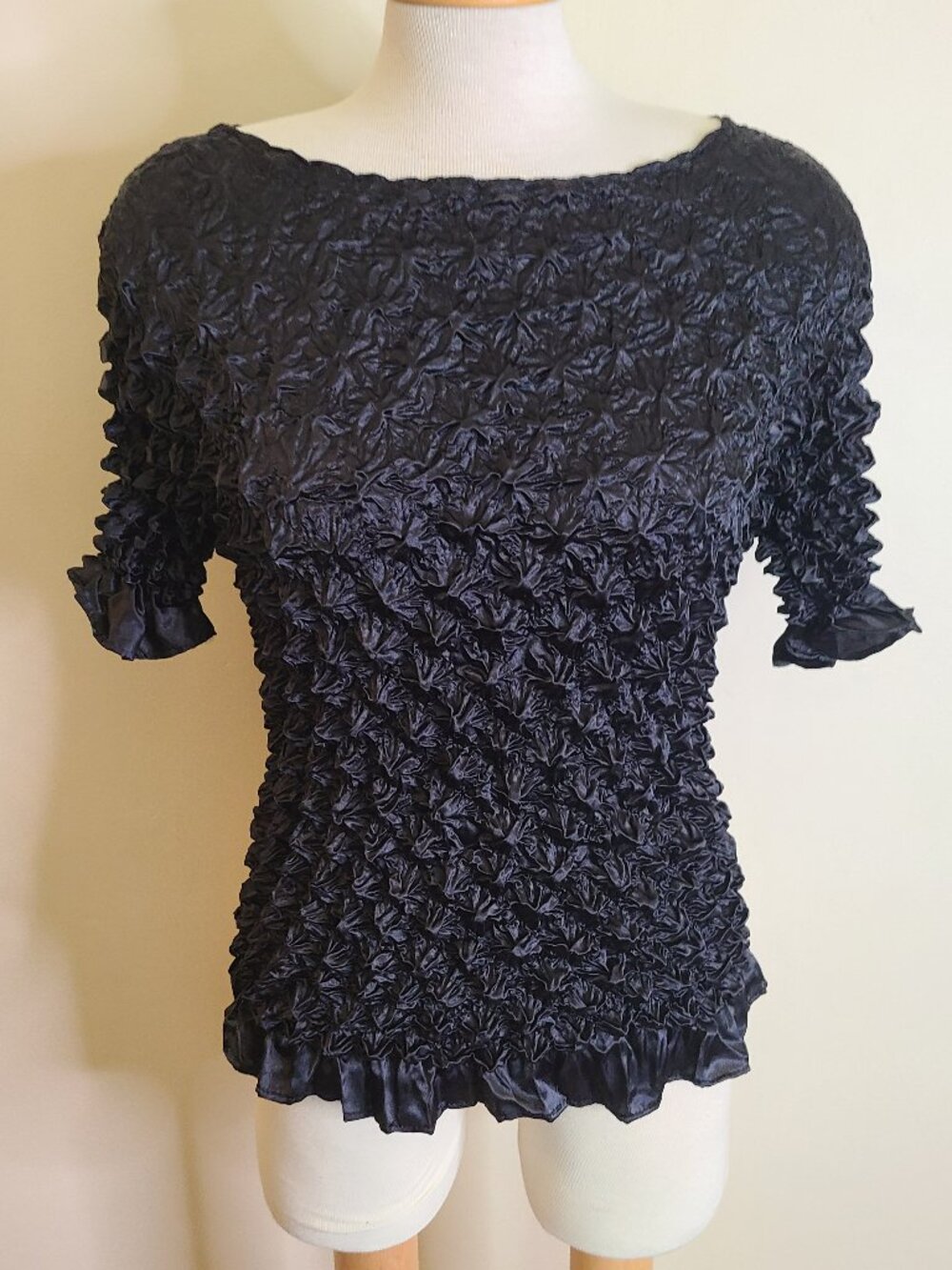 VINTAGE Y2K Popcorn Bubble Top